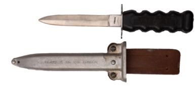 An 'Underwater Swimming Knife' by C E Heinke & Co, Ltd,