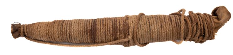 A late 19th /early 20th century English sailor's tobacco prique: 40cm long.