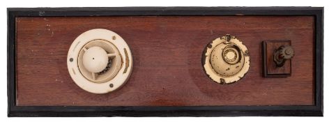 Two 'Punkah Louvre' cabin air vents,