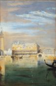Attributed to Antonio Guidotti (Italian, 1881-1958) Venice viewed from the lagoon,