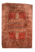 A Louis de Poortere carpet of Turkoman Hatchli design, machine made,