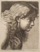 Paolo Fidanza (Italian, 1713-1785) Six head studies of historical and allegorical figures,