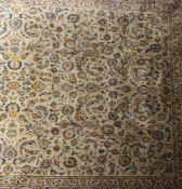 A Kashan carpet,