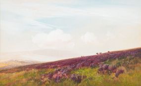 Frederick John Widgery (British, 1869-1942) Chapman Barrows ,Exmoor,