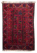 An Afghan Turkoman rug,