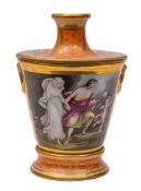 A Chamberlain-Worcester jardiniere/root pot in three parts,
