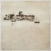 Walter Richard Sickert (British, 1860-1942) Dieppe Harbour,