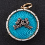 An early 20th century, rose-cut diamond,