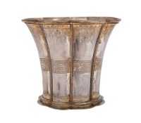 A 20th century Danish silver-gilt Bagera, marked 925s. EDV.