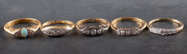 Five diamond rings,