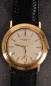 Audemars Piguet Genève a gentleman's 18ct gold wristwatch, the champagne dial signed as per title,