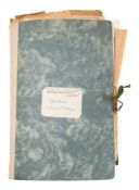 A folio of documents relating to train & troop movements during WWI & WWII and related ephemera. Mr.