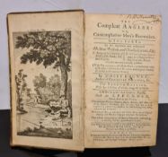 WALTON, Izaak - The Compleat Angler : or, Contemplative Man's Recreation.