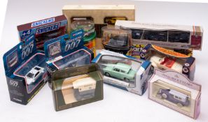 A large collection of various LLedo, Dinky & other boxed vehicles, mainly promotional.