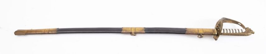 A George V Royal Navy Regulation Pattern Officer's Sword,