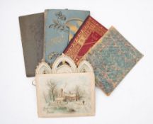 Edwardian Postcards; two Vintage Albums containing over 170 mainly Edwardian postcards,