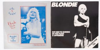 2 Blondie records Blondie 12