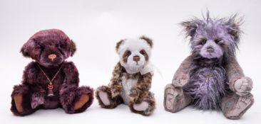 A Group of three Charlie Bears after designs by Isabelle Lee, 'Kazezza',