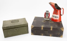 A continental silver plated combination table lighter and calendar,