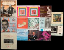 Fourteen Classical vinyl recordings: consisting of Three 10