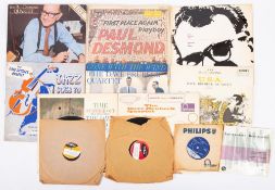 Dave Brubeck Quartet Dave Digs Disney LP Fontana TFL 5017 Dave Brubeck Quartet Time Further Out