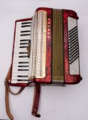 Hohner Accordian, model Arietta 1M in case,