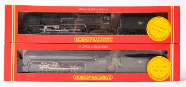 Hornby Railways OO/HO a boxed pair of Limited Edition steam outline locomotives comprising BR green