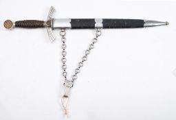 A WWII Period First Pattern Luftwaffe dagger,maker Segfried, Solingen,