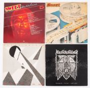 4 LP records: 2 by Hawkwind,