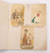 A small holiday/touring album of photographs of Germany and Austria, dated 1871-73,