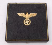 A Third Reich Period Bronze Gothe Medal for Arts and Sciences, presented to Dr Emil Haselhoff,
