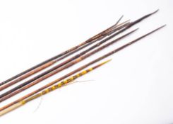 A group of six various tribal arrows, possibly late 19th/early 20th century in date.