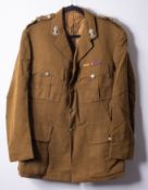 A collection of British Army and RAF uniform.