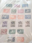 British Commonwealth collection on album pages including Australia and states, Cape, Hong Kong,