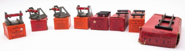 A Hornby O gauge boxed group of four No.