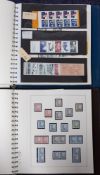 A collection of mint Sweden stamps from 1928 in two Lindner albums including 1936 Tercentenary set,