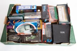 Corgi, Dinky and others. A boxed group of various vehicles including 'The Ultimate Bond Collection .