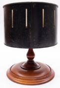 A late 19th-century zoetrope, maker Carpenter and Westley, Regent Street, London, 12in.