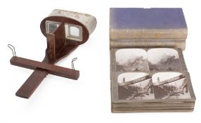 A Holmes pattern stereoscopic viewer.