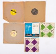 A very rare 78 by the Scottish Jazz Saxophonist Tommy Whittle, together with 78s by Woody Herman,