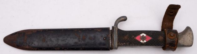 A Third Reich Period Hitler Youth Dagger, maker Hartkoff & Co, Solingen,