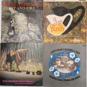 FOLK 4 LPs of Folk Music by The Watersons, Lea Nicholson, Tufty Swift,