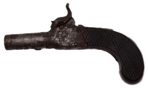 A 19th century percussion cap boxlock, maker Durs Egg, London,