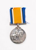 A WWI War Medal to 'PO.10507 Pte E A Husband RMLI', together with research.