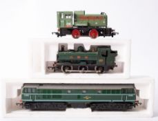 Hornby Railways OO/HO a boxed group of three locomotives comprising R041 GWR Loco Pannier Tank 8751,