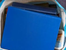 An accumulation of stamps in nine albums and stockbooks with main interest in mint and used British