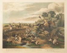 After Frances Calcraft Turner, Bachelor's Hall, plates 1 - 6 colour engravings,