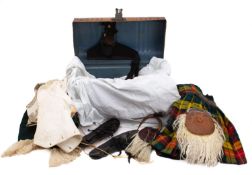 An early 20th century boy's highland costume, comprising glengarry,