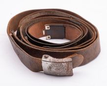 A Third Reich Period German Army Other Ranks belt buckle stamped 'Dr F & Co.