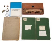 WITHDRAWN A collection of various railwayana, comprising a BR-W Stopwatch No.